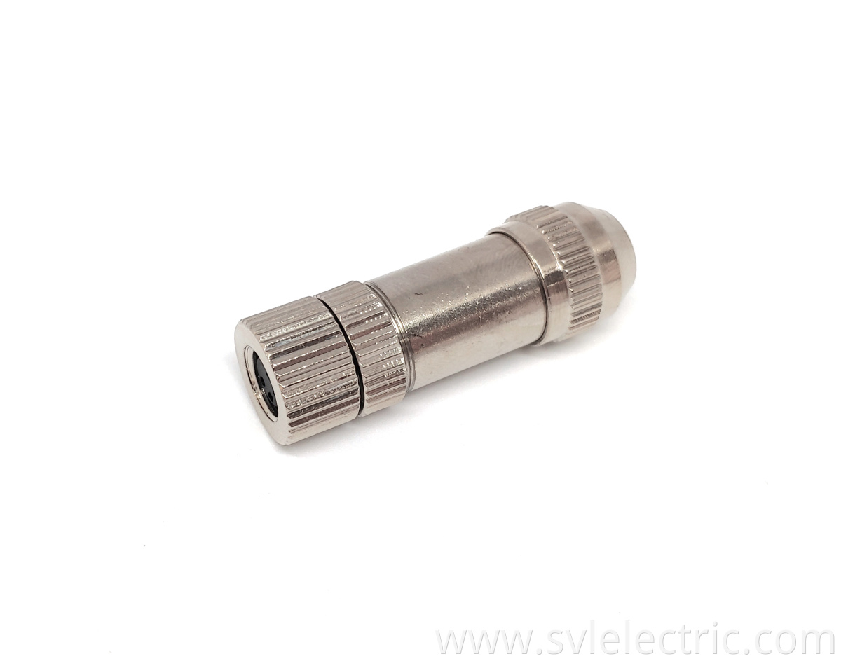 M8 3 pin female connector